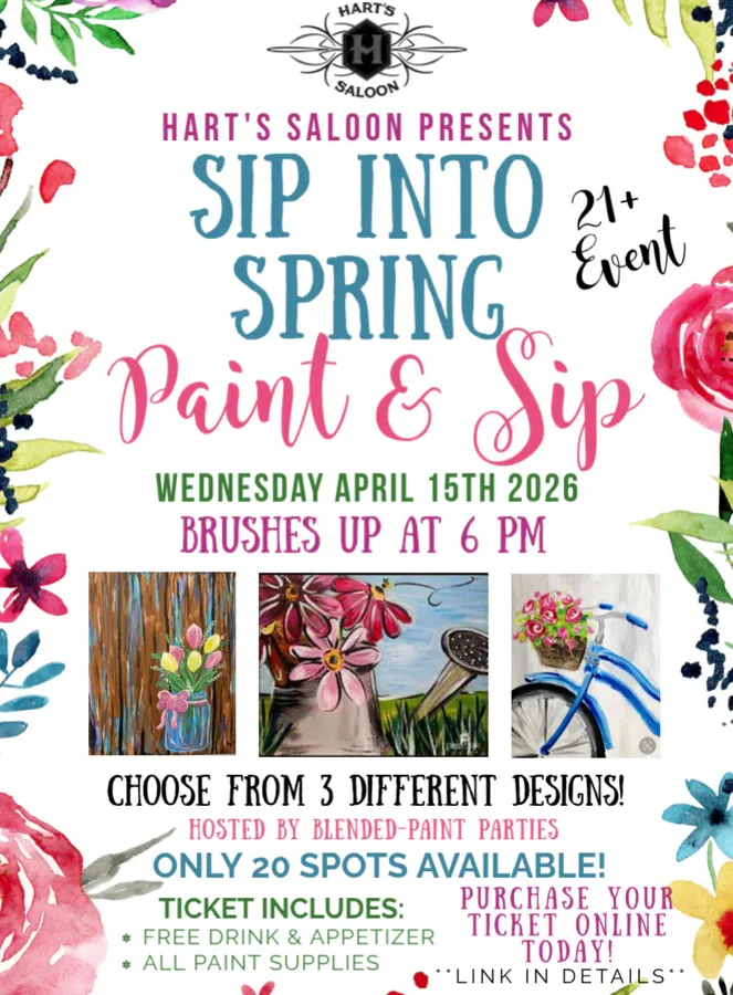 Spring Paint & Sip